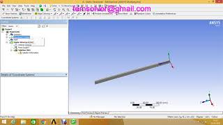 force and displacement at point of interest in ANSYS workbench