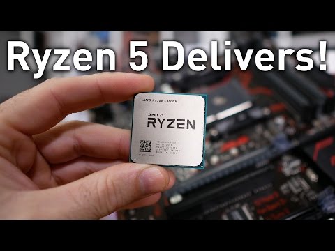 AMD Ryzen 5 1600X & 1500X Review: Real Enthusiast CPUs!