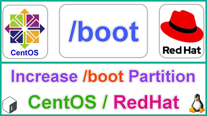 How to Increase /boot partition size in RHEL/CentOS 7/8 Linux VM?