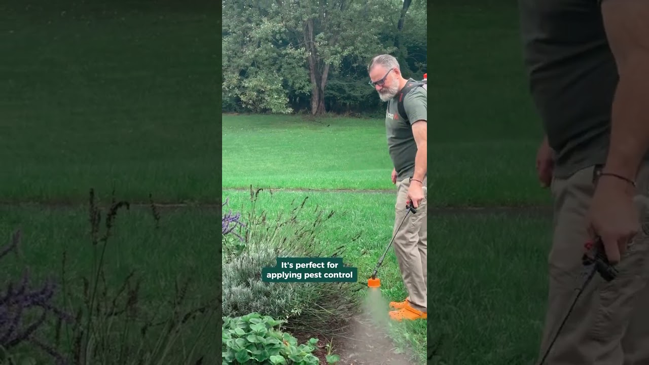 AMAZING BACKPACK SPRAYER FOR ALL YOUR SPRAYING TASKS! 