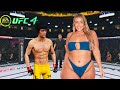 PS5 | Bruce Lee vs. Australian Plus-Size model Viada (EA Sports UFC 4)🥊
