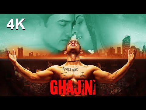 Ghajini Full Movie 4K Aamir Khan Asin Jiah Khan Pradeep Rawat गजन 2008