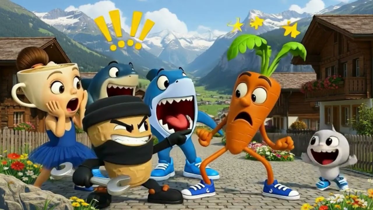 SIGMA BRAINROT | Гаечный ключ выбрал насилие 🔧💥 | Тихий мультяшный хаос