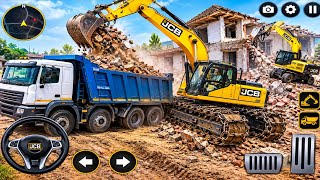 Real Construction Simulator 3d #3 - JCB Excavator Driving Game - Android Gameplay || #video  screenshot 1