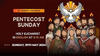 Live Sunday Holy Eucharist, Sunday Holy Mass, @ 8:15 am, 19th May 2024, St. Joseph Church, Mira Rd