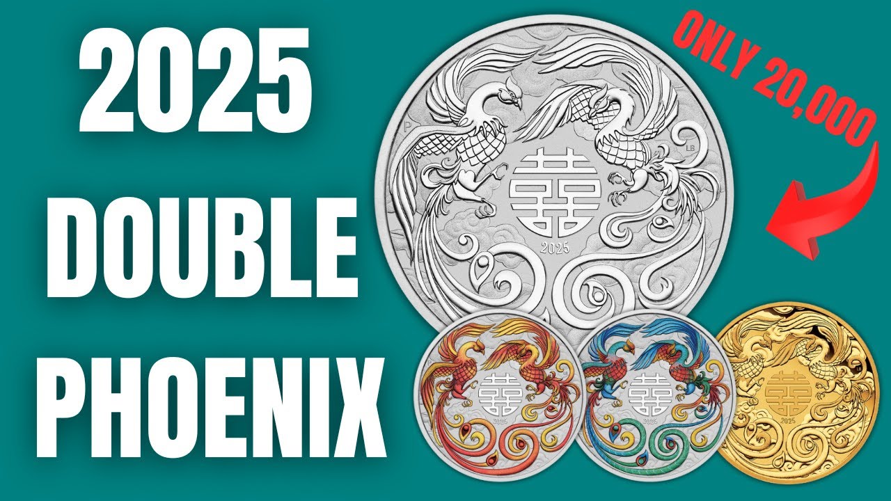 Chinese Myths and Legends Double Phoenix 2025 1oz Silver Bullion