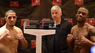 Anthony Laureano vs Sidney MacCow Weigh in SLUGFESTattheSUN