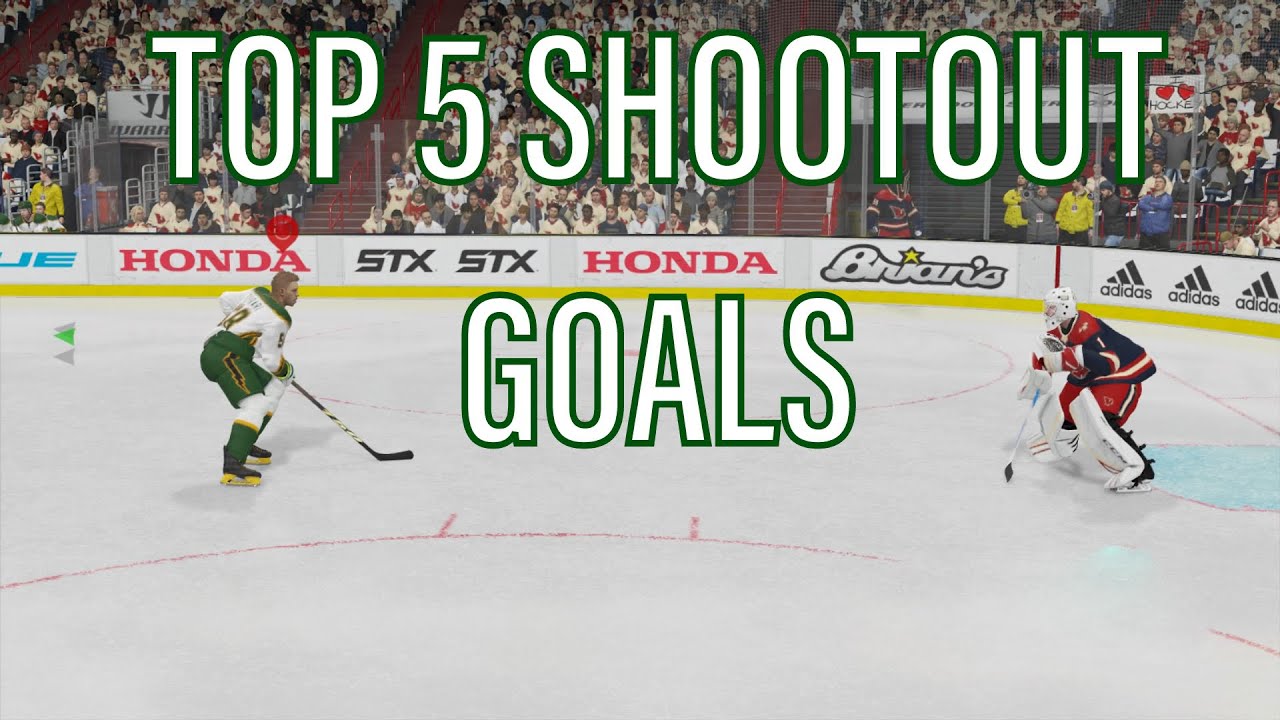 Top 5 NHL 20 Shootout Goals of April YouTube