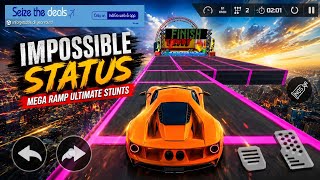 Impossible Status || Mega Ramp Ultimate Stunts 🚗💥 Crazy Impossible Car Stunt Challenge screenshot 4