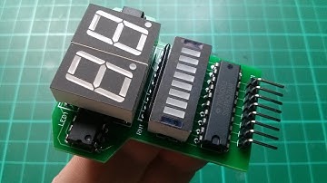 New PCBs - Binary/Hexadecimal LED Display - OInK