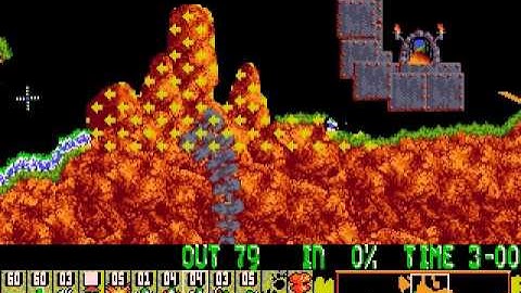 Lemmings - Tricky Level 27