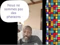 Ousmane badarra parle des pharaons noir et les panafricains kmites