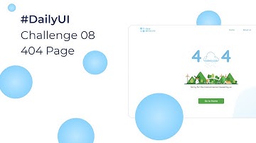 404 Page UI | UI/UX Design | #DailyUI