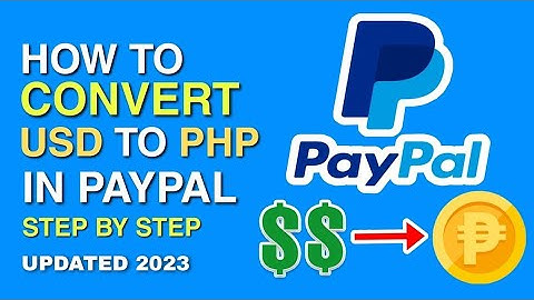 How to CONVERT DOLLAR to PESO in PAYPAL | USD to PHP | No Charge | UPDATED 2023