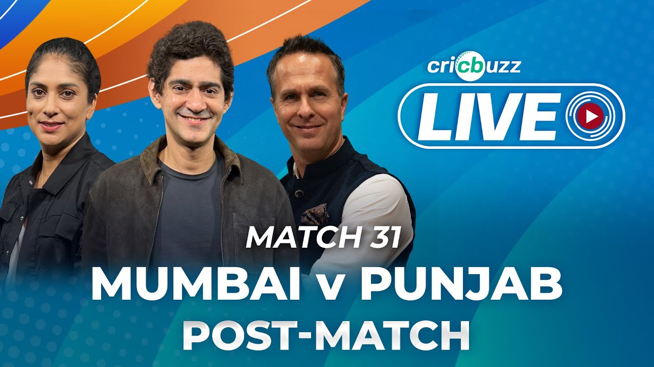MIvPBKS Cricbuzz Live Match 31 Mumbai v Punjab, Post-match show