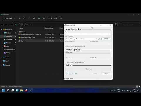 How to Make bootable Linux USB in Windows 11 | Rufus | Legacy/UEFI hqdefault