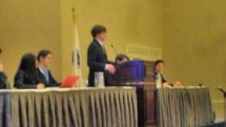 Harvard Model United Nations Conference 2010 Closing Ceremonies (Part 1 of 3)
