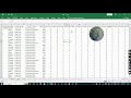 Excel analysis