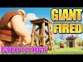 GIANT BUILDER FIRED - Who's Next?  | Why the Giant Got Fired? New Witch Builder | CoC Mini Story