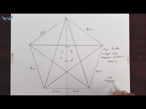 Video: Beş Köşeli Bir Yıldız Nasıl çizilir