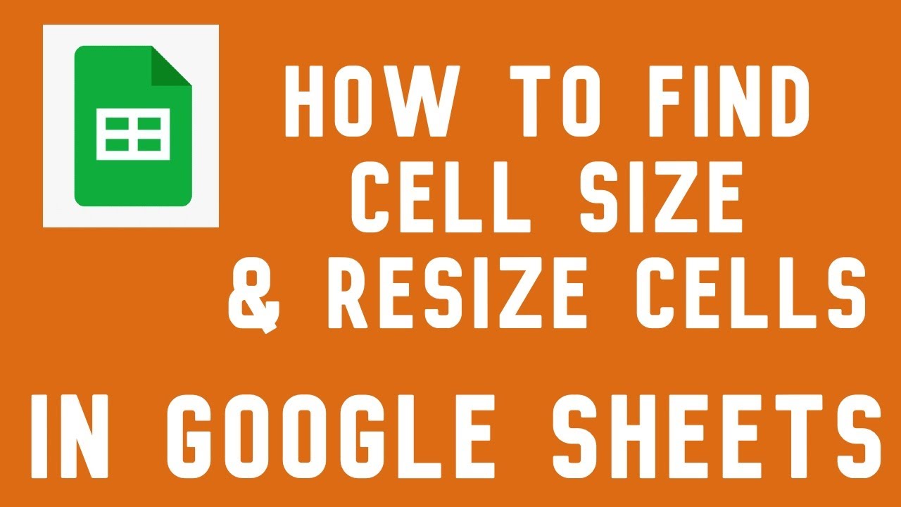 Как изменить размер ячеек в строках/столбцах в Google Таблицах (видео) 