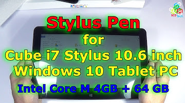Wacom Stylus on Cube i7 Stylus