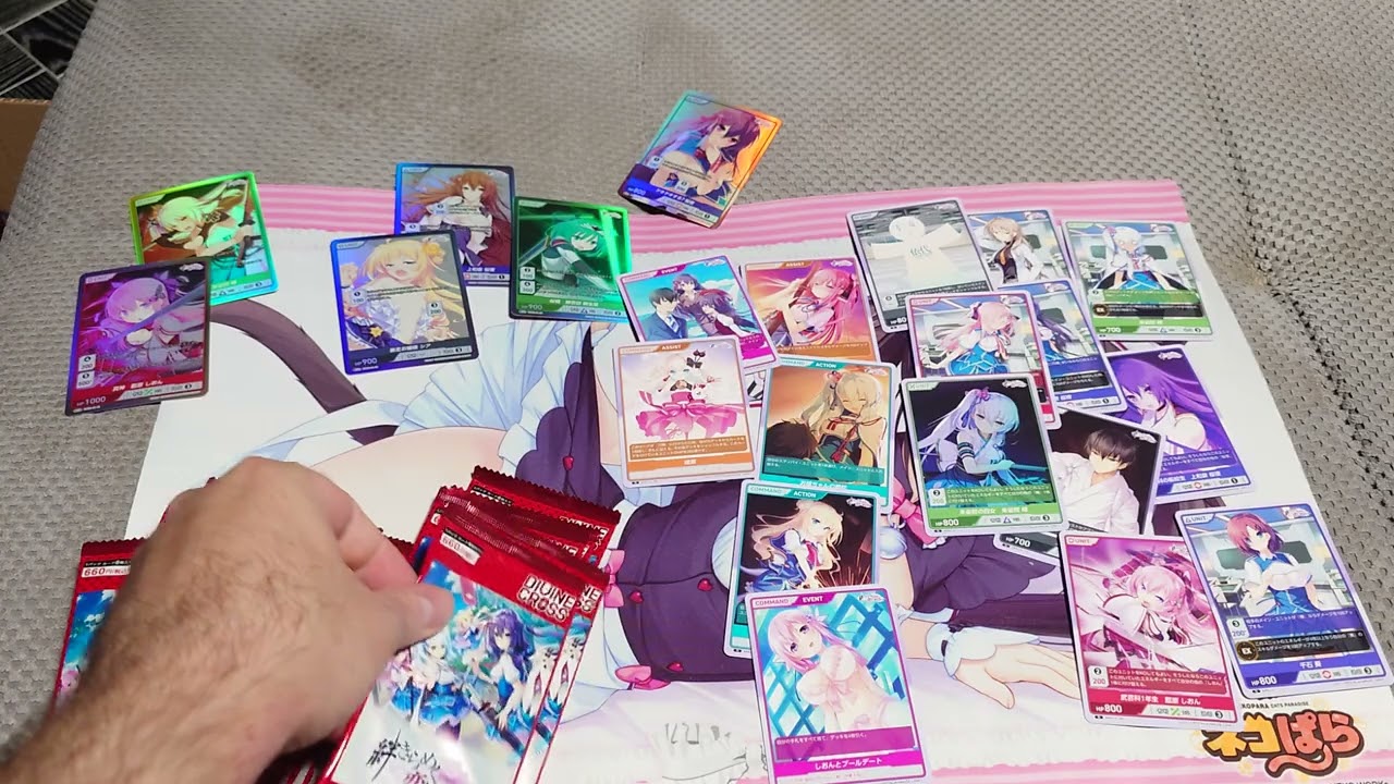 Divine Cross Kizuna Kirameku Koi Iroha pack opening