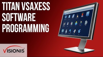Program and configure Visionis TITAN VSAXESS Access Control Desktop Software Version V1.0.00261