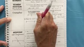 Segment Addition and Midpoint