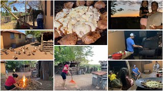 FINALZINHO DE TARDE RASTELANDO O QUINTAL|MAIS UMA LIMPEZA BRUTA|MACARRÃO RECHEADO NO DISCO DE ARADO🤤