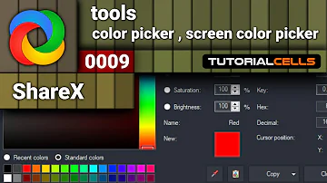 0009. color picker in ShareX