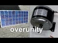 Overunity ? - 18v 48w solar cell  to 280 w motor