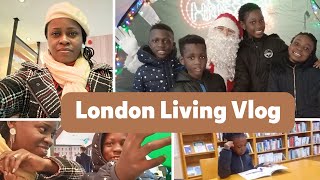 UK ?? LIVING|| My son finally found a school || We became SICK || CHRISTMAS is in the air