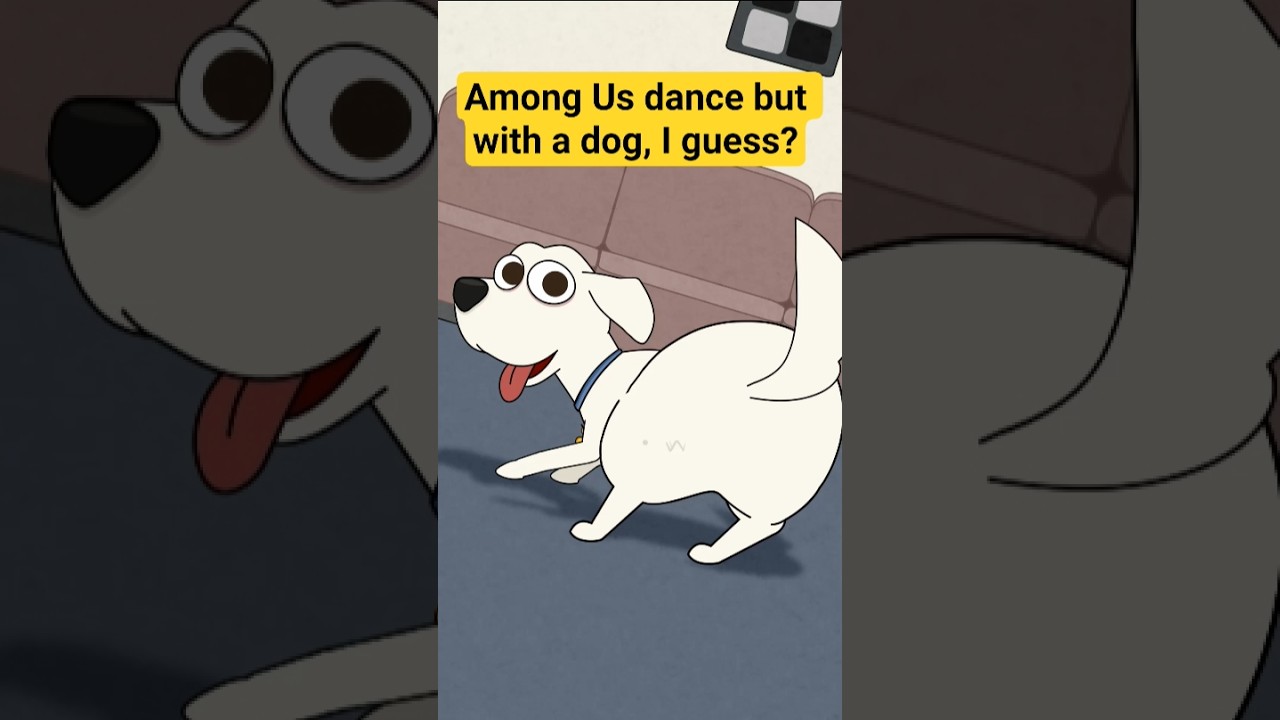 Among Us Dance… But It’s a DOG?! 🐶😂
