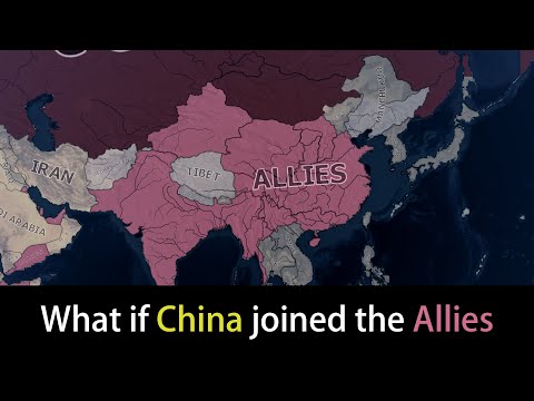 What If China Joined The Allies | Hoi4 Timelapse