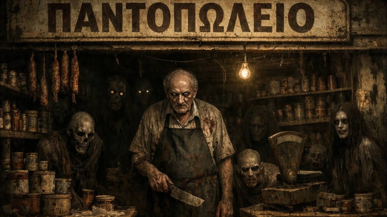 Η μαύρη σκιά ￼του παντοπώλη 😱😱George -Μητσος!! DUO