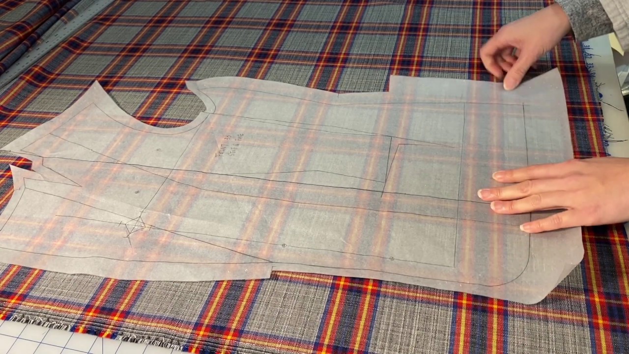 HOW TO CUT PLAID FABRIC 