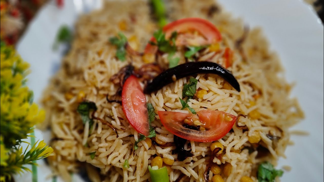 Moharram special chana daal pulav recipe