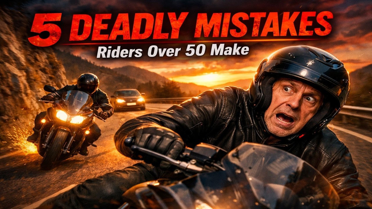 Это губительно для мотоциклистов старше 50 лет. Вероятно, вы тоже так делаете.