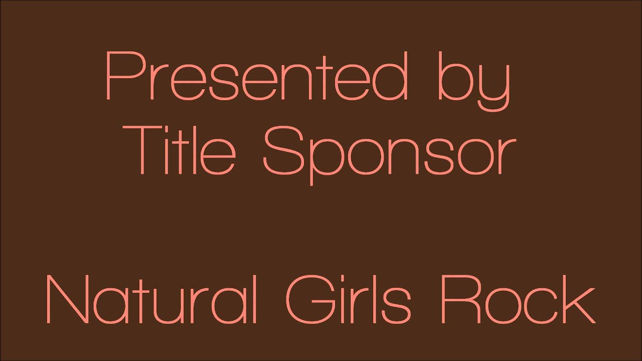 She Naturally Rocks-Intro Video for INHMD