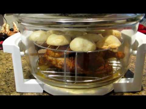 Convection Oven Roast Tandoori Chicken & Baked Potatoes
