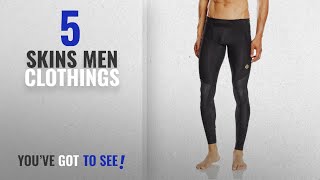 Top 10 Skins Men Clothings [ Winter 2018 ]: SKINS Men's A400 Compression Long Tights, Black, Large