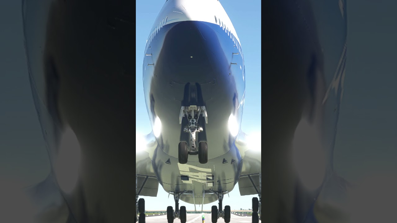 B-747 Critical Takeoff  End of Runway