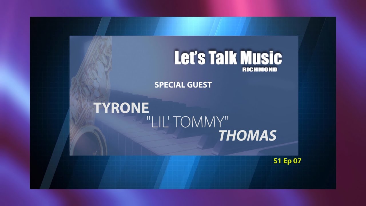 S1 Ep07 Lil Tommy interview with Charles Manns and Bill McGee on "Let's Talk Music / RVA" (Richmond)