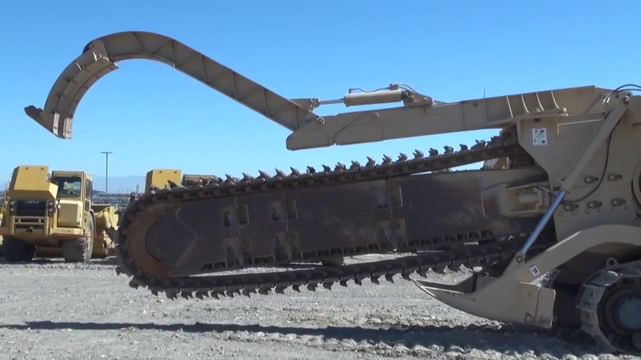 Tesmec 1175XHD Rock Trencher | Heavy-Duty Power for Hard Rock Jobs