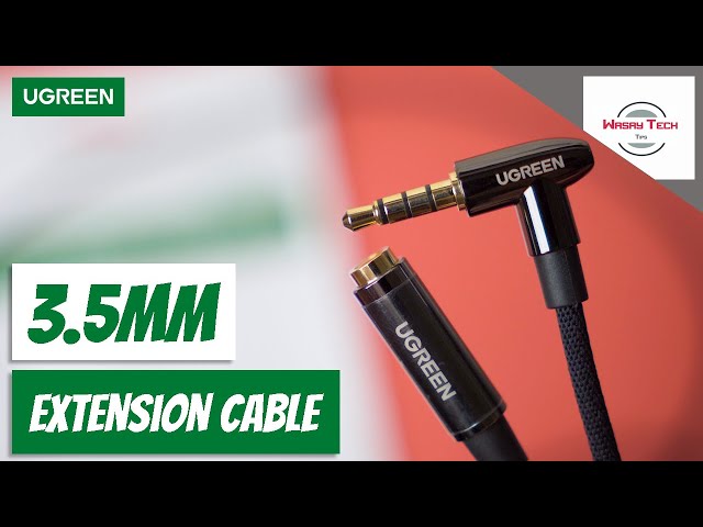 UGREEN 3.5mm Extension Cable Unboxing and Review | UGREEN 4 Pole Audio Extension Cable