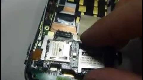 HTC MyTouch 4g: Error No Sim Card pins are bent down