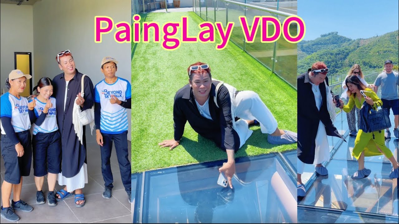 အသဲယားအူယားနဲ့မှန်တံတားပေါ်ရောက်နေတဲ့ မမရိုစီ🤣