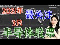 美股分析2021：最值得关注的三只半导体股票。