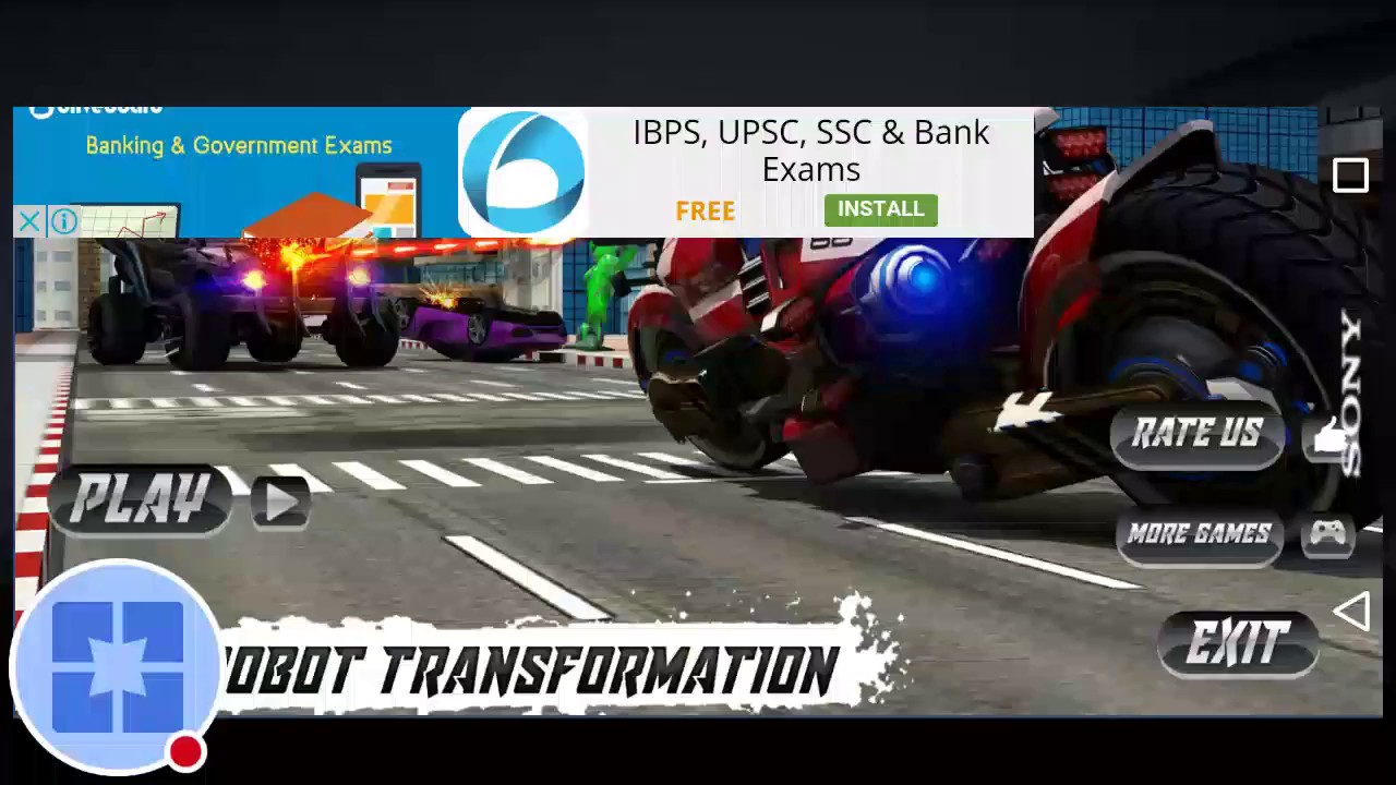 Moto Robot Transformation game